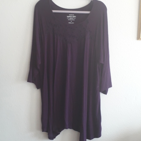 Torrid Super Soft Knits Sharkbite Tunic - Picture 4 of 8